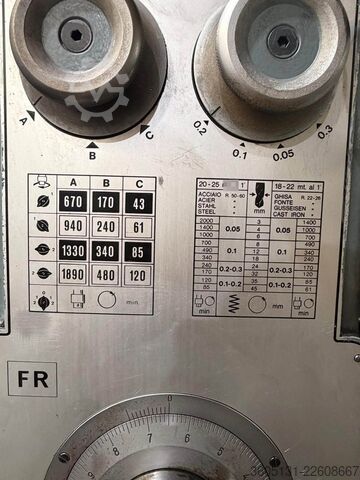 Radialbohrmaschine INVEMA FR 1250 invema trapano radiale