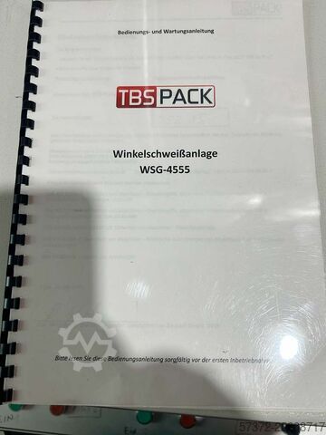 Winkelschweißanlage TBS PACK WSG-4555