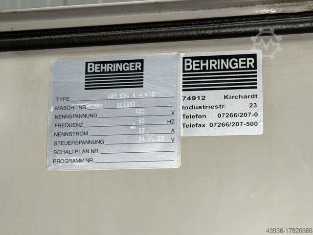 Band saw BEHRINGER - HBP 530 A BEHRINGER HBP 530 A
