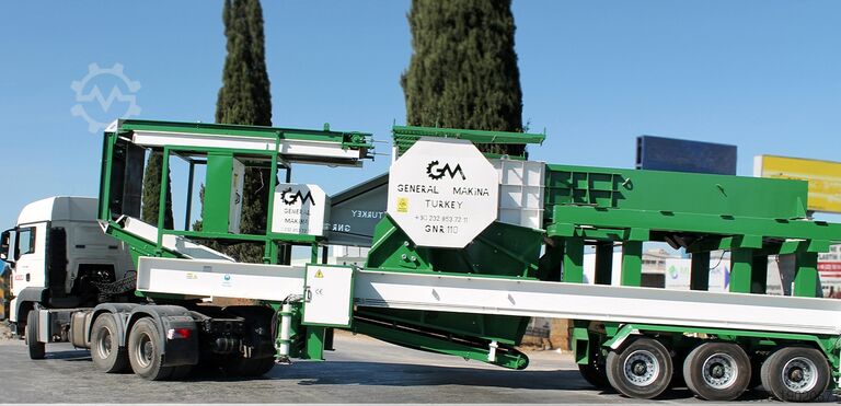 Mobile Backenbrecheranlage General Makina MCK 110