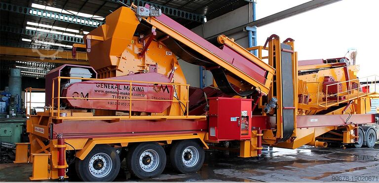 Mobile Backenbrecheranlage General Makina MCK 110