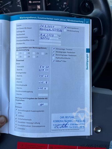 Special purpose truck Mercedes-Benz Unimog U 530 mit neuem Motor