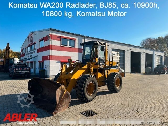 Wheel loader KOMATSU WA 200