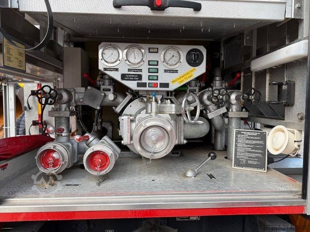 LKW mit Kofferaufbau MAN 12.222 Feuerwehr-LKW LF16 4x4 Allrad Expedition