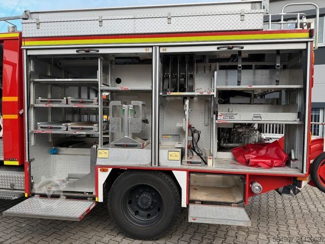 LKW mit Kofferaufbau MAN 12.222 Feuerwehr-LKW LF16 4x4 Allrad Expedition
