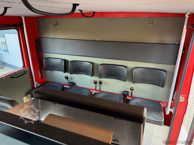 LKW mit Kofferaufbau MAN 12.222 Feuerwehr-LKW LF16 4x4 Allrad Expedition