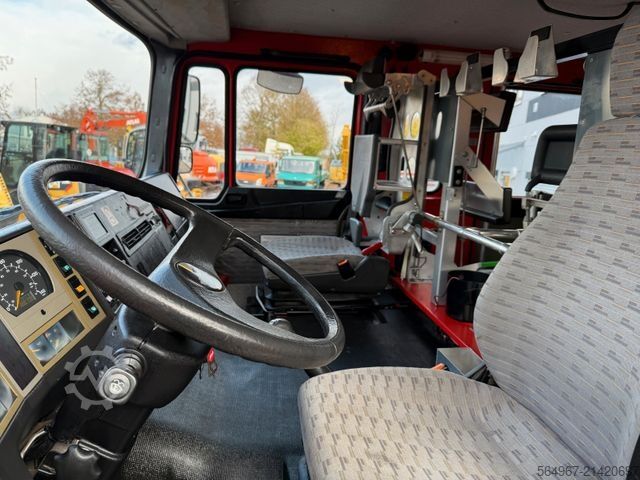 LKW mit Kofferaufbau MAN 12.222 Feuerwehr-LKW LF16 4x4 Allrad Expedition