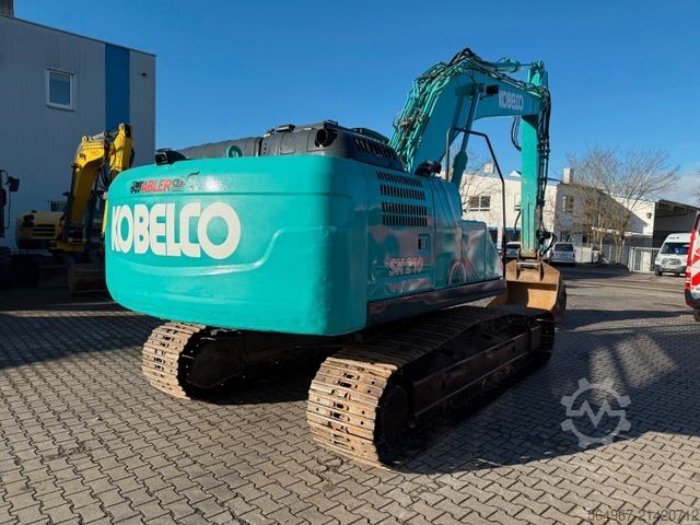 Kettenbagger KOBELCO SK210 NLC-10 OQ70 Klimaautomatik 180 Grad