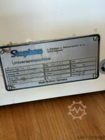 Meat processing machine Cutter Stephan UM 12 