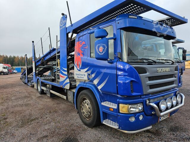Commercial vehicle SCANIA P 11 LB-B/550 and RIMO Trailer