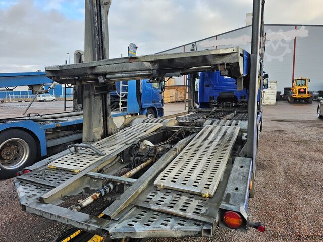 Commercial vehicle SCANIA P 11 LB-B/550 and RIMO Trailer