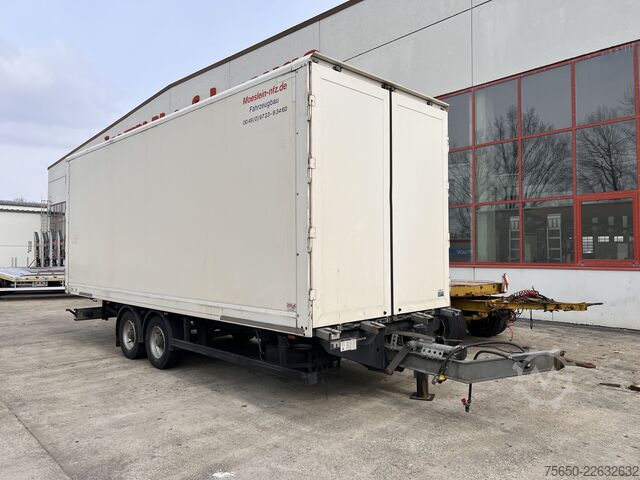 Box trailer Möslein TKO 105 D Schwebheim  Tandemkoffer Durchladbar