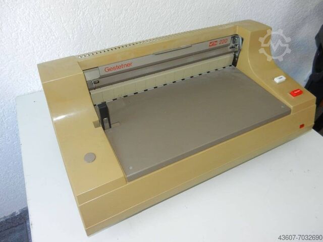 Spiral binding machine Gestetner 220