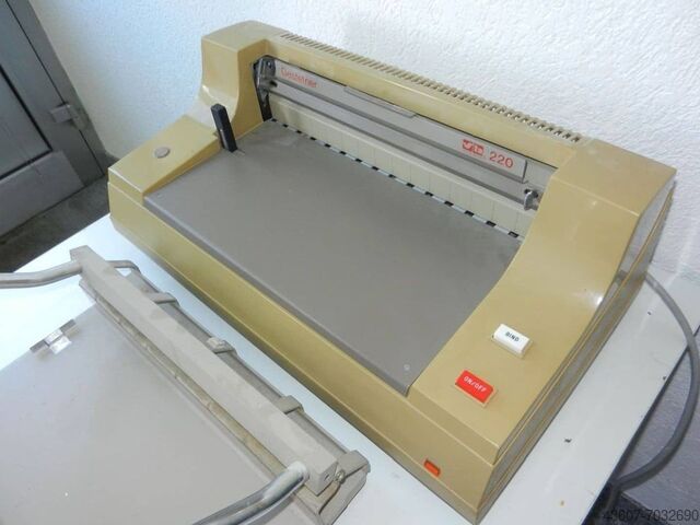 Spiral binding machine Gestetner 220