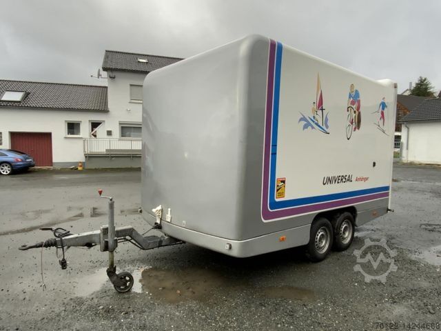 Box trailer KÄSSBOHRER Universal 261/ Omnibus - Radanhänger/Fahrrad/Bus