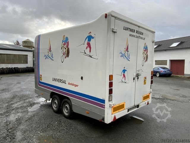 Box trailer KÄSSBOHRER Universal 261/ Omnibus - Radanhänger/Fahrrad/Bus