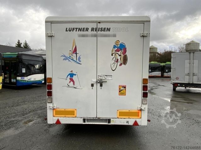 Box trailer KÄSSBOHRER Universal 261/ Omnibus - Radanhänger/Fahrrad/Bus