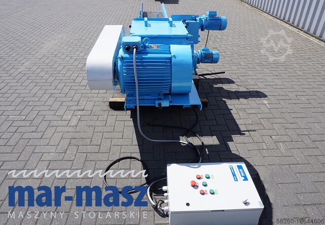 Holzhacker Schredder KLOCKNER 120x400L 2WT 
