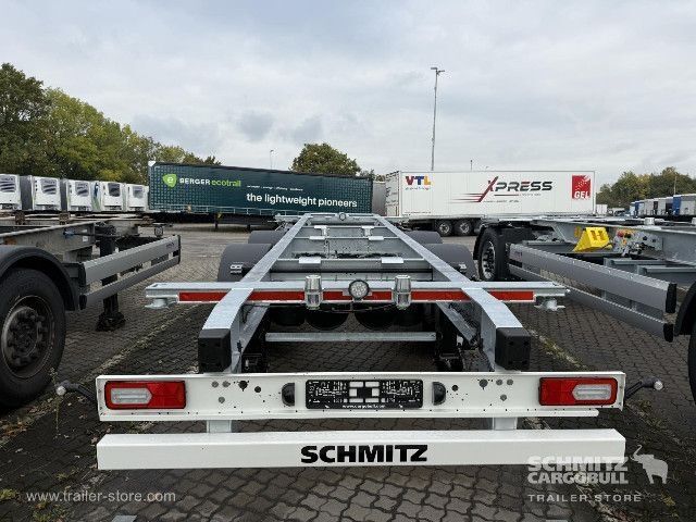 Swap chassis trailer Schmitz Cargobull Zentralachsanhänger Wechselfahrgestell Standard