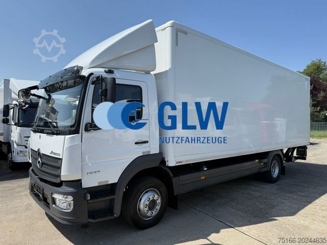 Box truck MERCEDES-BENZ ATEGO 1224 / 1227 L Koffer 7,30 m LBW BÄR 1,5 T