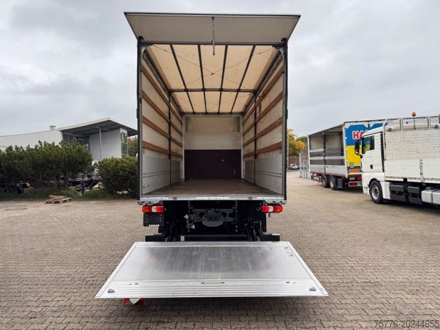 Flatbed truck with tarp MERCEDES-BENZ 1833 Actros 5   StreamSPace LBW