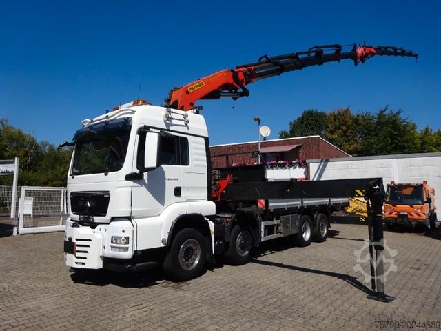 Autokran MAN 35.480 HYDRO TGS Pritsche + PK 65002 Kran 8x2-4