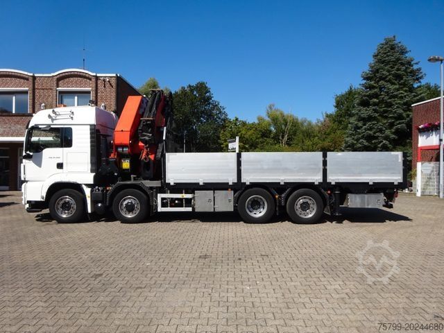 Autokran MAN 35.480 HYDRO TGS Pritsche + PK 65002 Kran 8x2-4