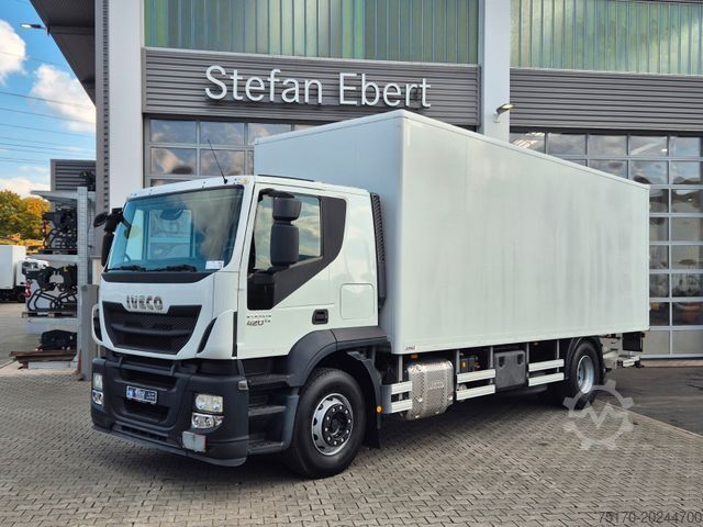 Box truck IVECO Stralis AT190S42/FP-D LBW 1.500kg faltbar Bett