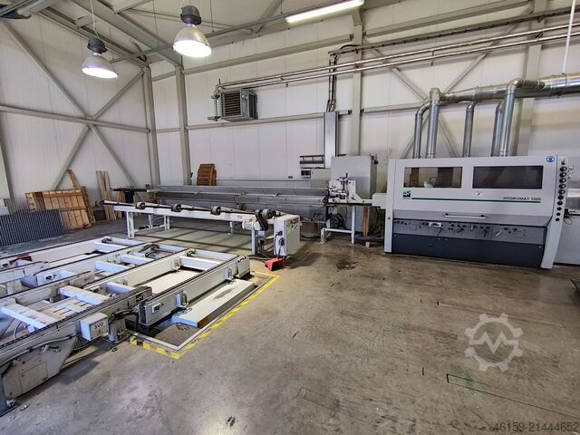 Moulder Weinig Hydromat 1000 with mechanisation
