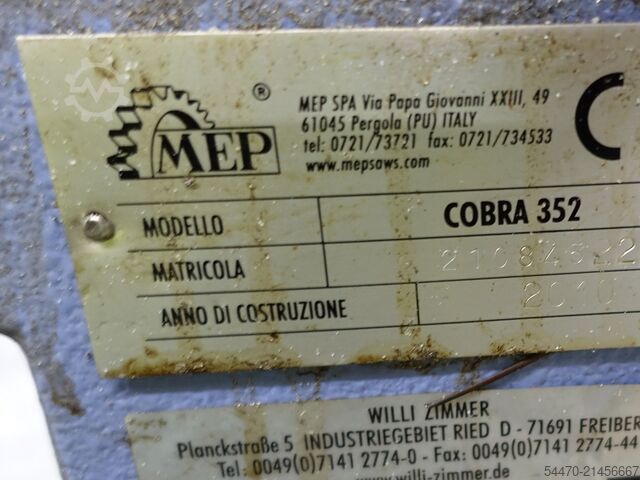 Cold saw COBRA 352