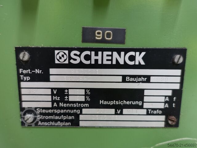 Balancing machine SCHENCK BACO22