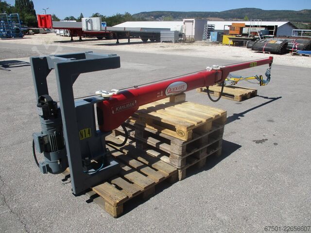 Kranarm Manipulator Handlingsgerät KAHLMANN AGM 75 kg Hebehilfe + Magnetgreifer  (3539)