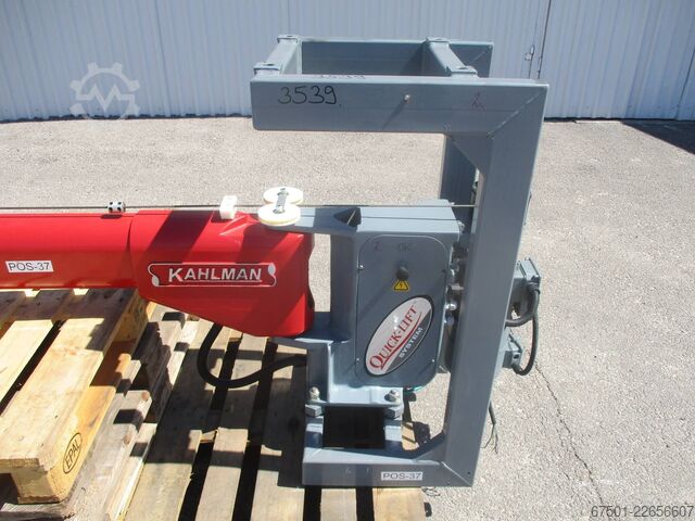 Kranarm Manipulator Handlingsgerät KAHLMANN AGM 75 kg Hebehilfe + Magnetgreifer  (3539)