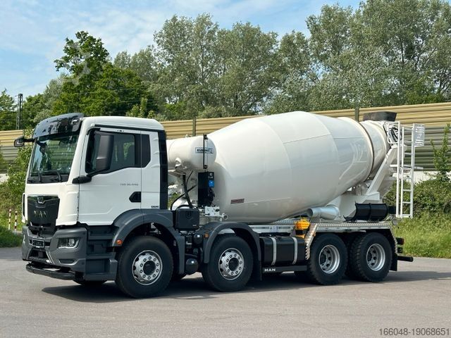 Concrete mixer truck MAN TGS 32.440 8x4 / Euromix MTP EM 9 L
