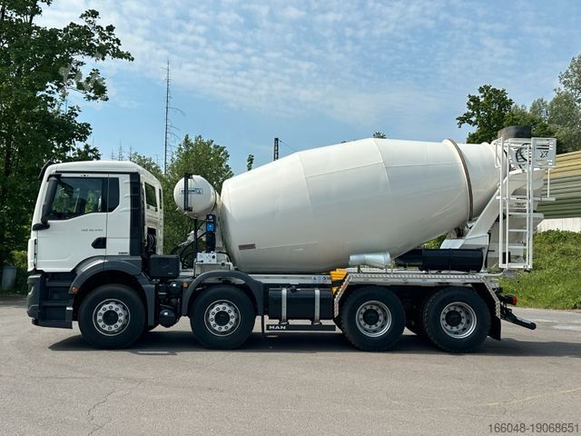 Concrete mixer truck MAN TGS 32.440 8x4 / Euromix MTP EM 9 L