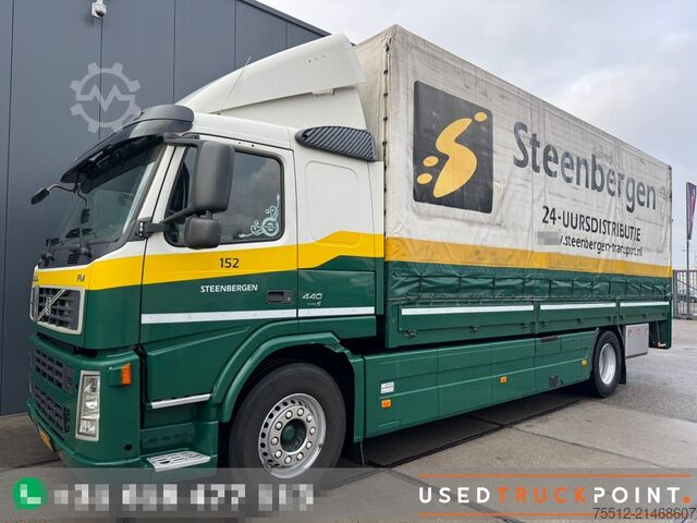 Sliding tarpaulin Volvo FM440 / Euro 5 / Tail Lift / VEB+ / TUV: 2-2027...