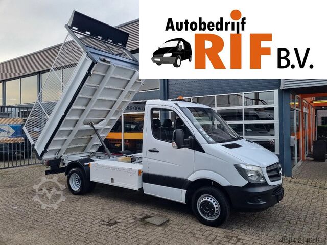 Tipper Mercedes-Benz Sprinter 513 CDI Kipper staal GVW 3500kg Trekg...
