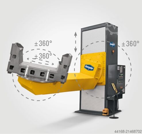 Welding turntable,Positioner,Turntable Demmeler,Severt,Sideros 2 Tonnen Robotix 2000 3 Achs -  L Manipulator