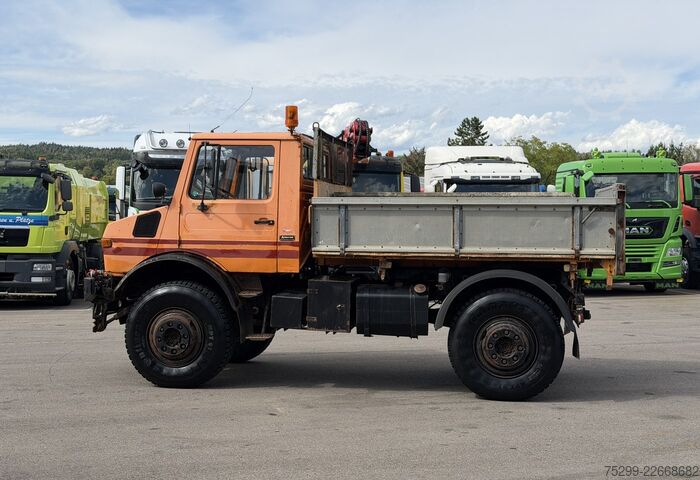 Dreiseitenkipper LKW Mercedes-Benz U 1700 4x4 3-Seitenkipper / Swiss-Vehicle