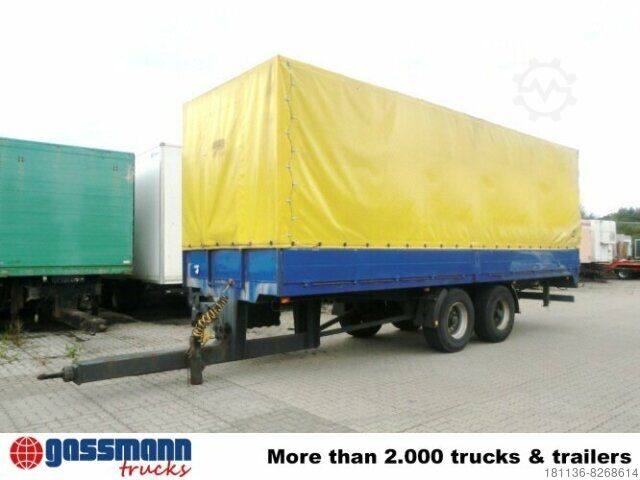 Anhänger mit Pritsche & Plane Zanner Zanner TPA 18