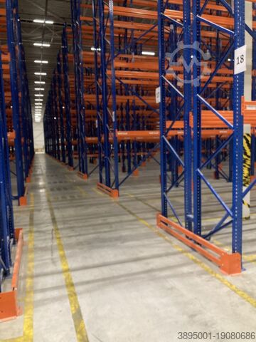 Palettenlagerung - Hochregallager Rafdella frame H: 10500x1050x120mm Tr: 2700mm