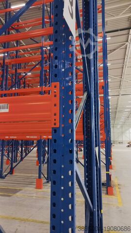 Palettenlagerung - Hochregallager Rafdella frame H: 10500x1050x120mm Tr: 2700mm