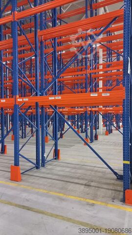 Palettenlagerung - Hochregallager Rafdella frame H: 10500x1050x120mm Tr: 2700mm