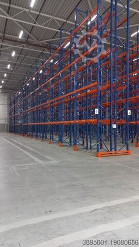 Pallet storage - high-bay warehouse Rafdella frame H: 10500x1050x120mm  Tr: 2700mm