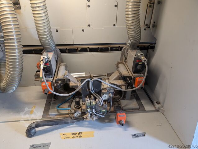 Edge banding machine HOLZ-HER Triathlon 1488 FÜ + PU