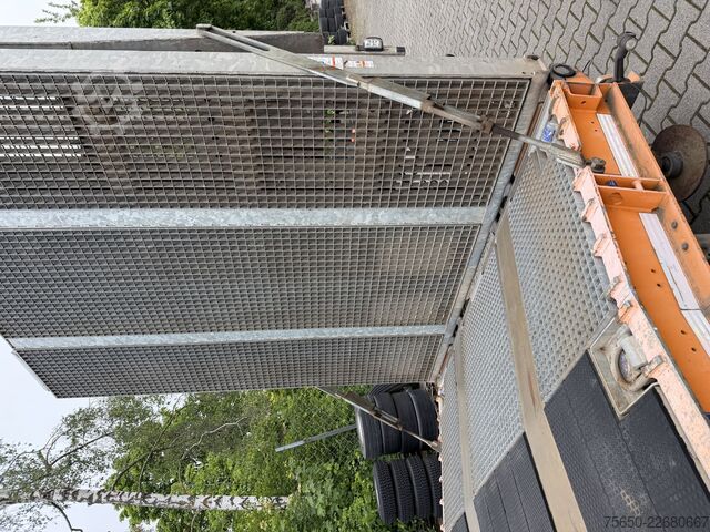 Low loader semitrailer Humbaur HTS30  3 Achs Satteltieflader, neuwertig