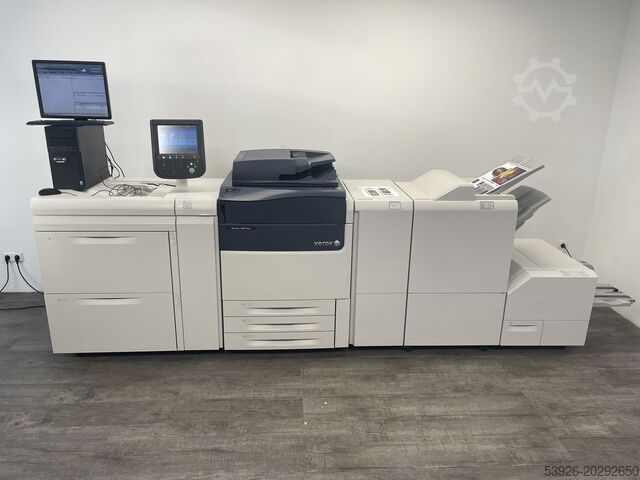 Digital printing machine Xerox Versant 180 Press only 270.000 clicks, incl. booklet, SquareFold