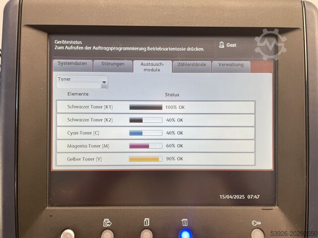 Digital printing machine Xerox Versant 180 Press only 270.000 clicks, incl. booklet, SquareFold