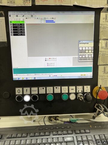 CNC machining center SCM morbidelli M 400