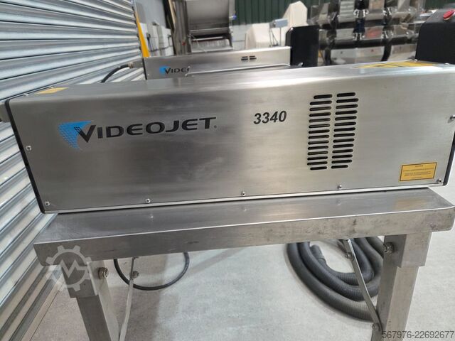 Laser Marking System Videojet 3340 Laser Marking Systems & Extractor